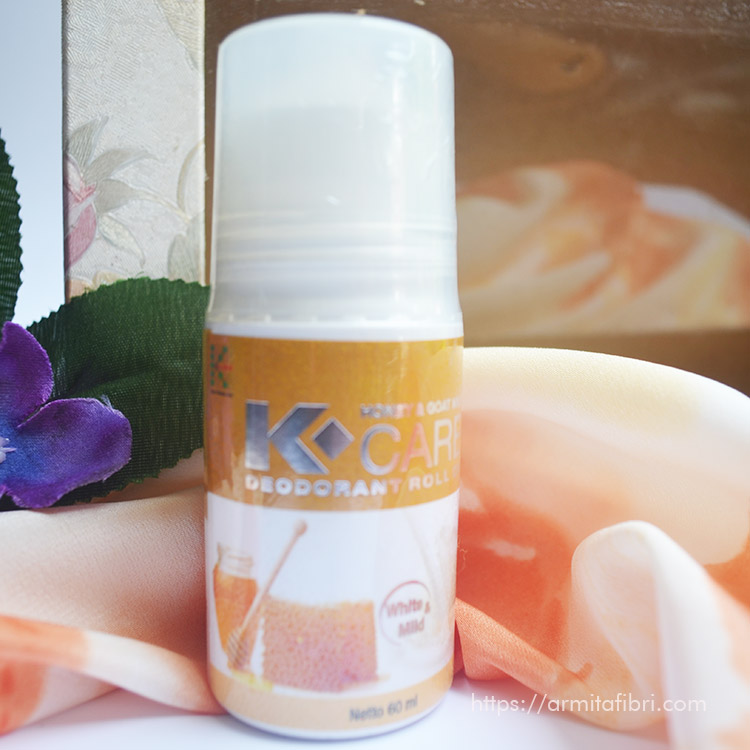 Review K-HONEY N GOAT MILK CARE DEODORANT ROLL ON
