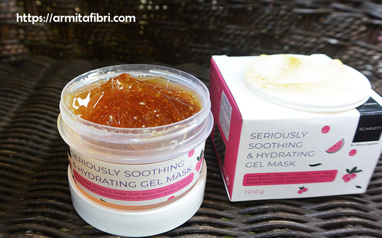 Review Seriously Soothing and Hydrating Gel Mask