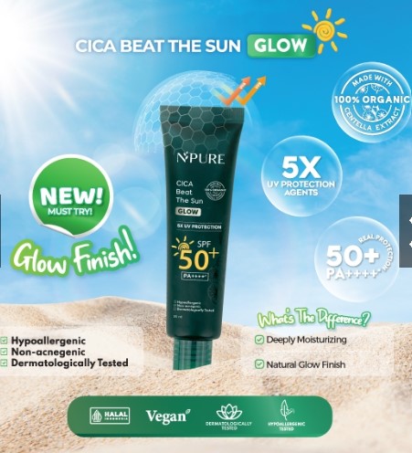 review sunscreen npure