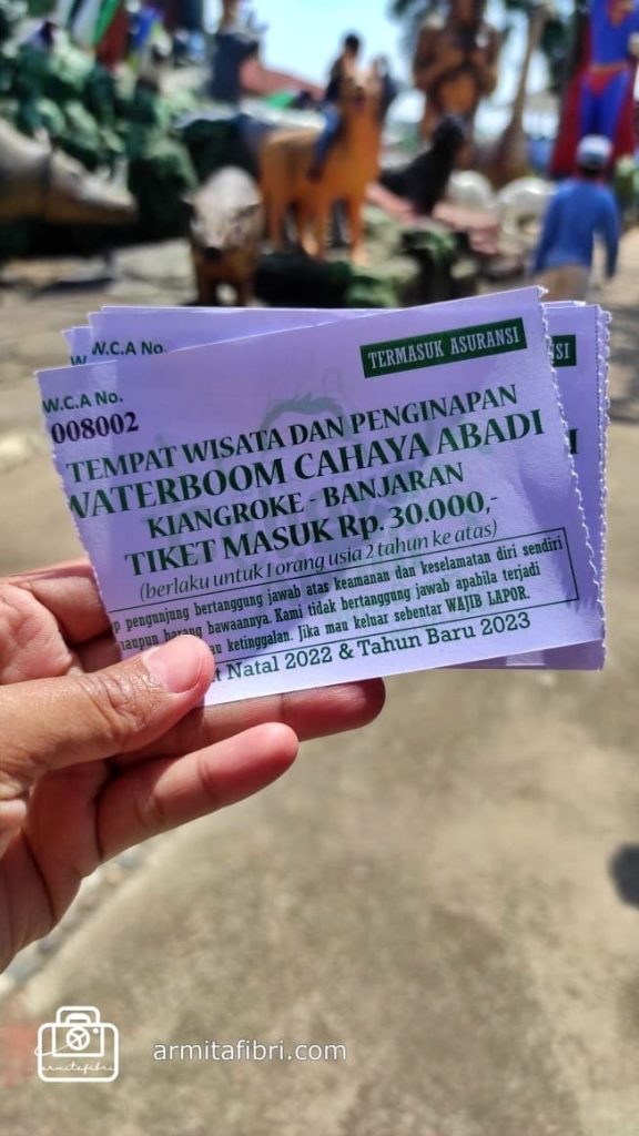 harga tiket masuk Waterboom Cahaya Abadi