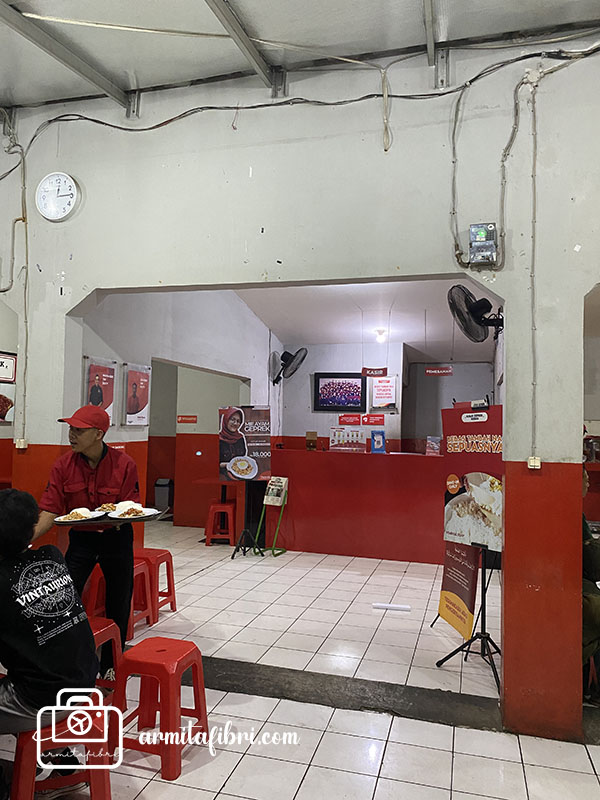 ayam geprek di Bandung