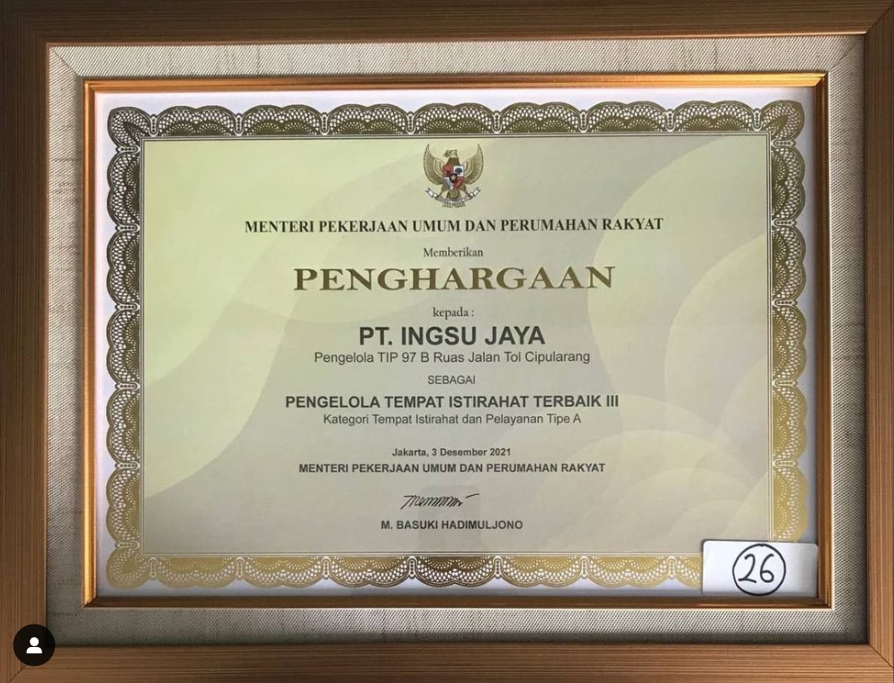 review rest area km 99