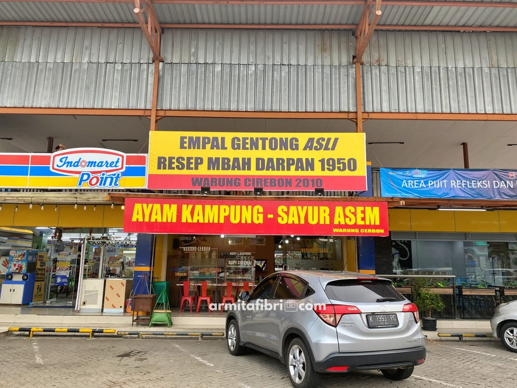 Empal Gentong di rest area berapa?