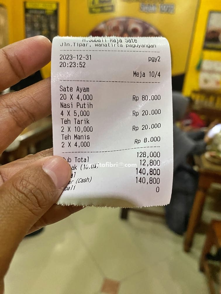tempat makan sate di brebes