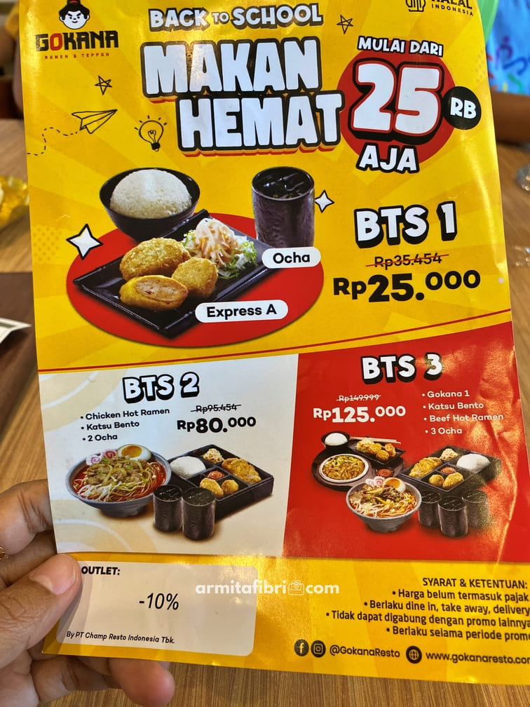 harga gokana