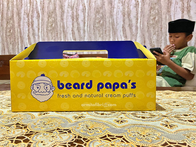 menu beard papa's