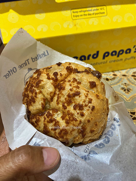beard papa's menu