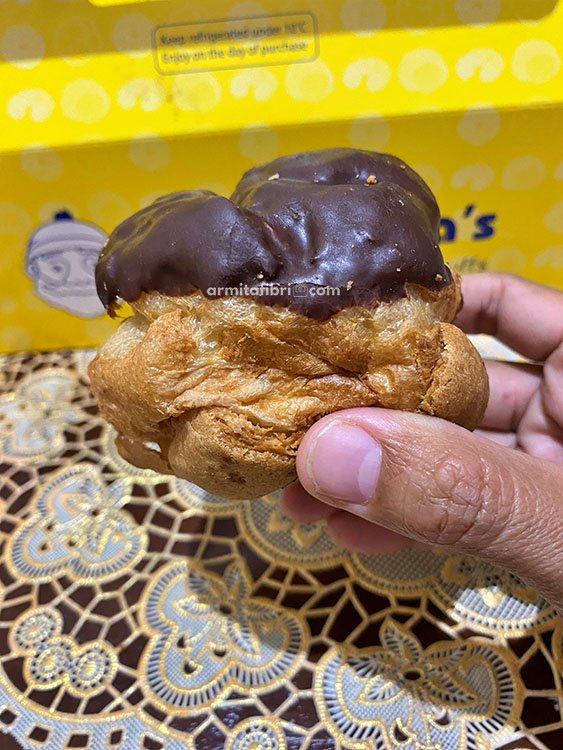 menu beard papa's yang paling enak