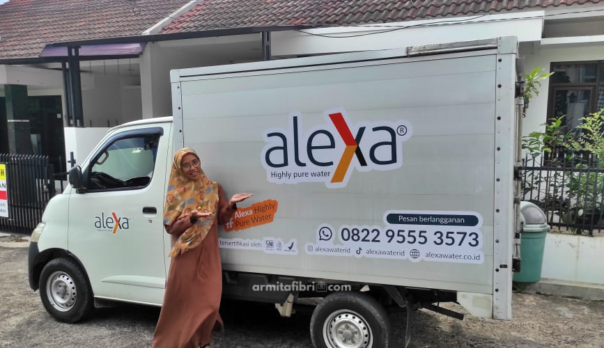 review air minum alexa