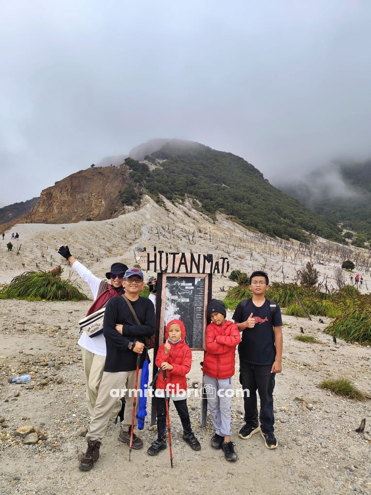 jalur pendakian gunung papandayan