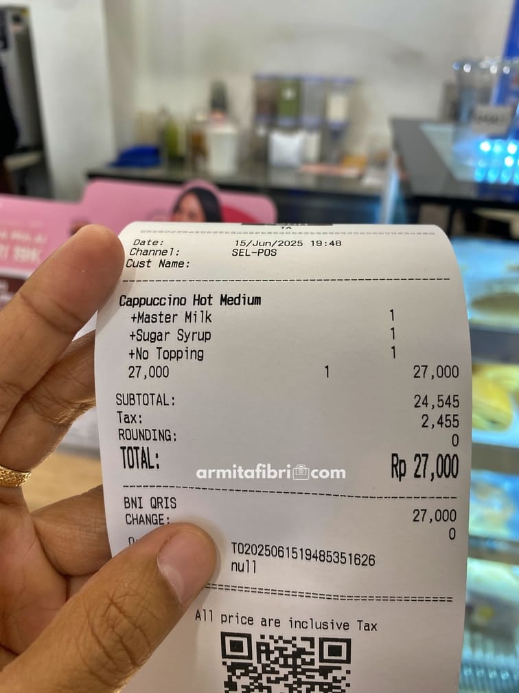 Tomoro Coffee yang buka